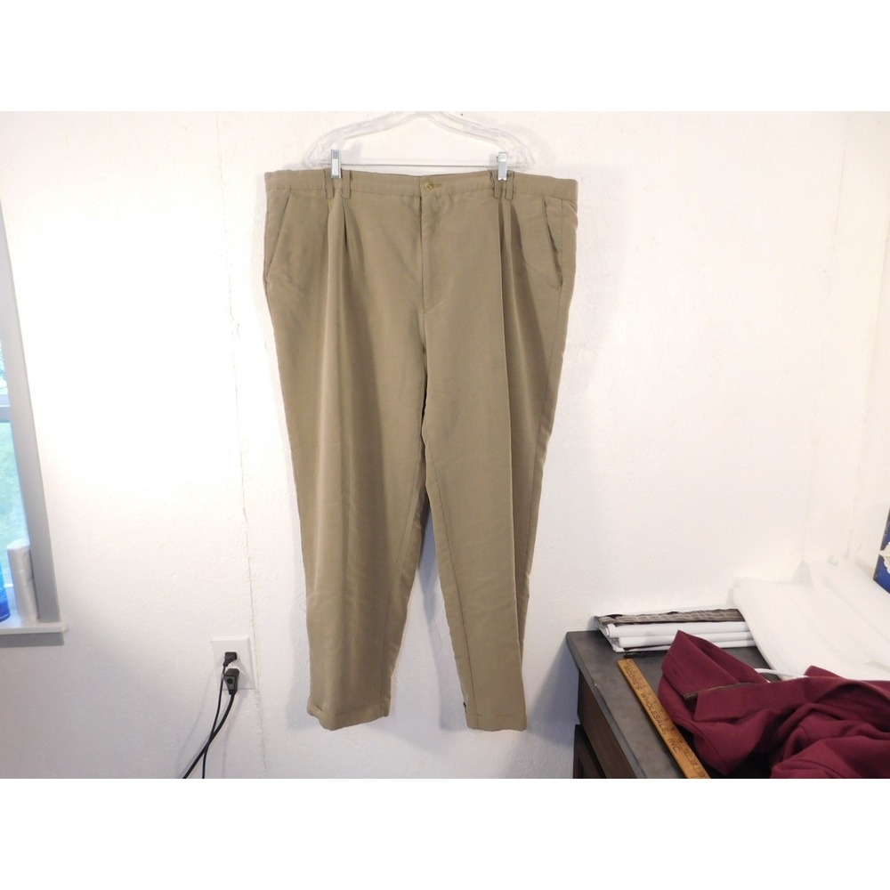 Men's Adolfo Dress Pants 48x32 Hemmed and Cuffed to 29"